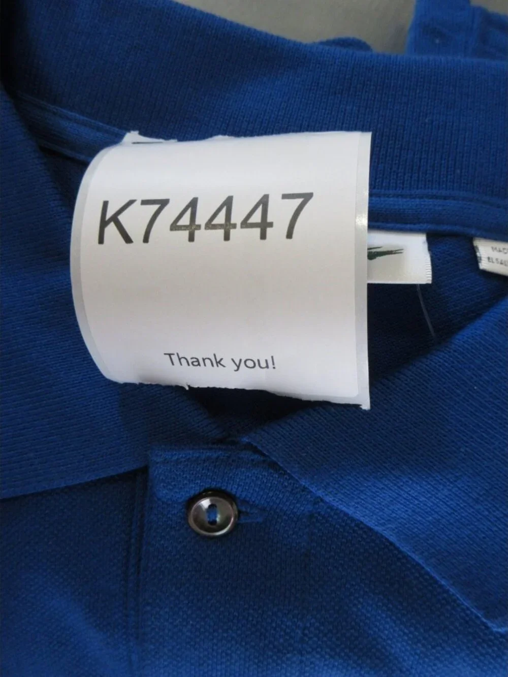 Lacoste Polo Shirt XXXL Pullover Classic Crocodile Preppy Cotton NEW